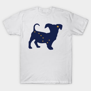 Chiweenie Dog Lover Alaska Flag T-Shirt